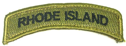 State Tab Patches - Rhode Island