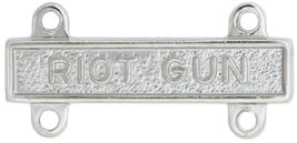 U.S. Army Qualification Bars for Marksmanship Qualification Badges - Shiny (Non-Subdued)