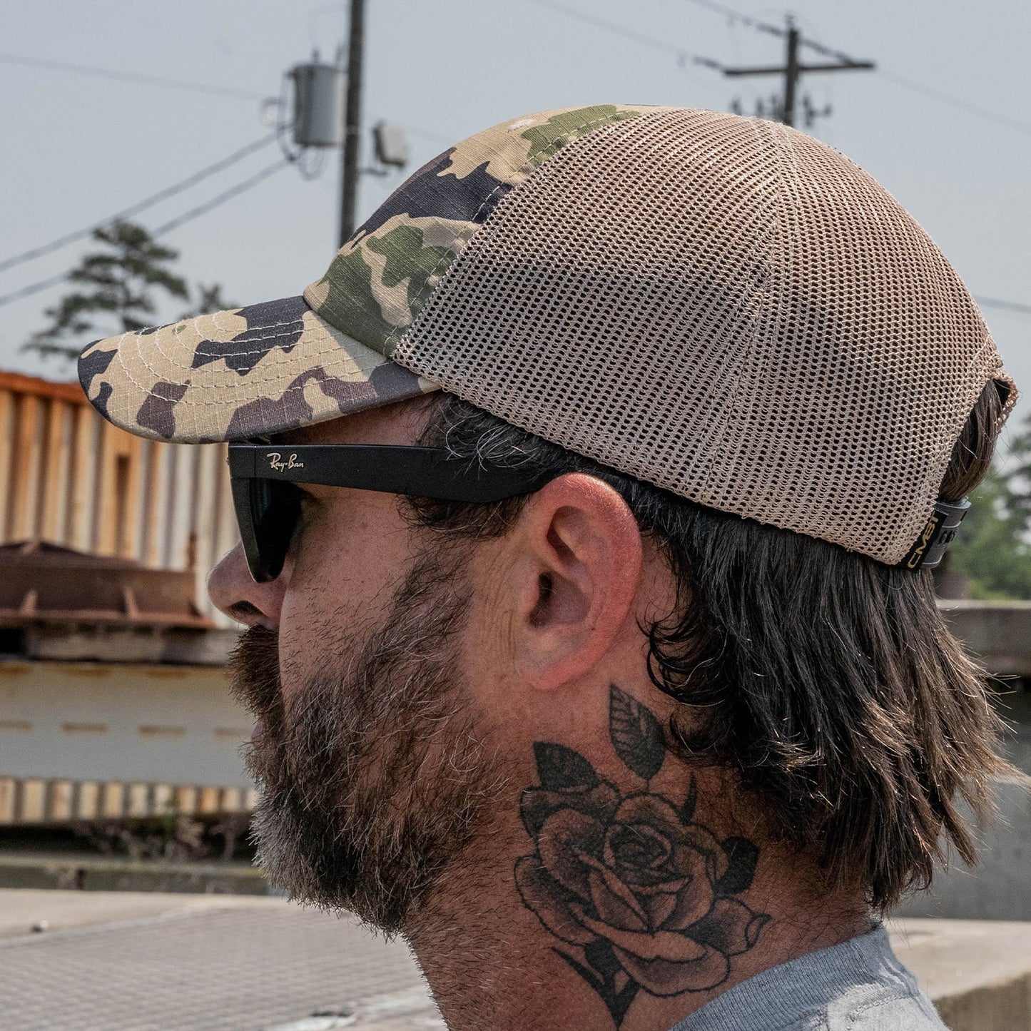 Ripstop Tactical Mesh Snapback Hat [no patch]