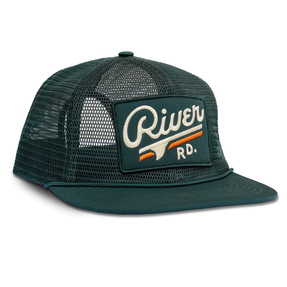 River Rd Mesh Snapback Hat | Forest