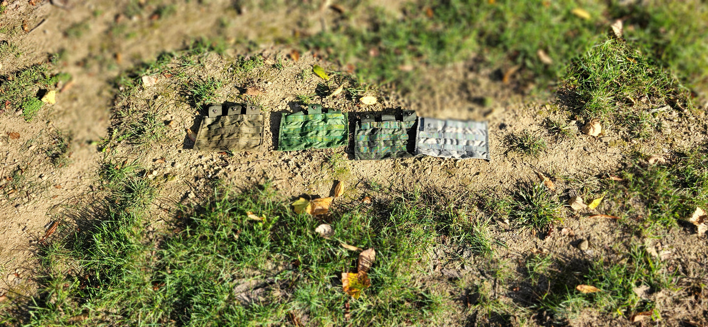 Jungle Green Dyed ACU Riflemen set 7 pouches