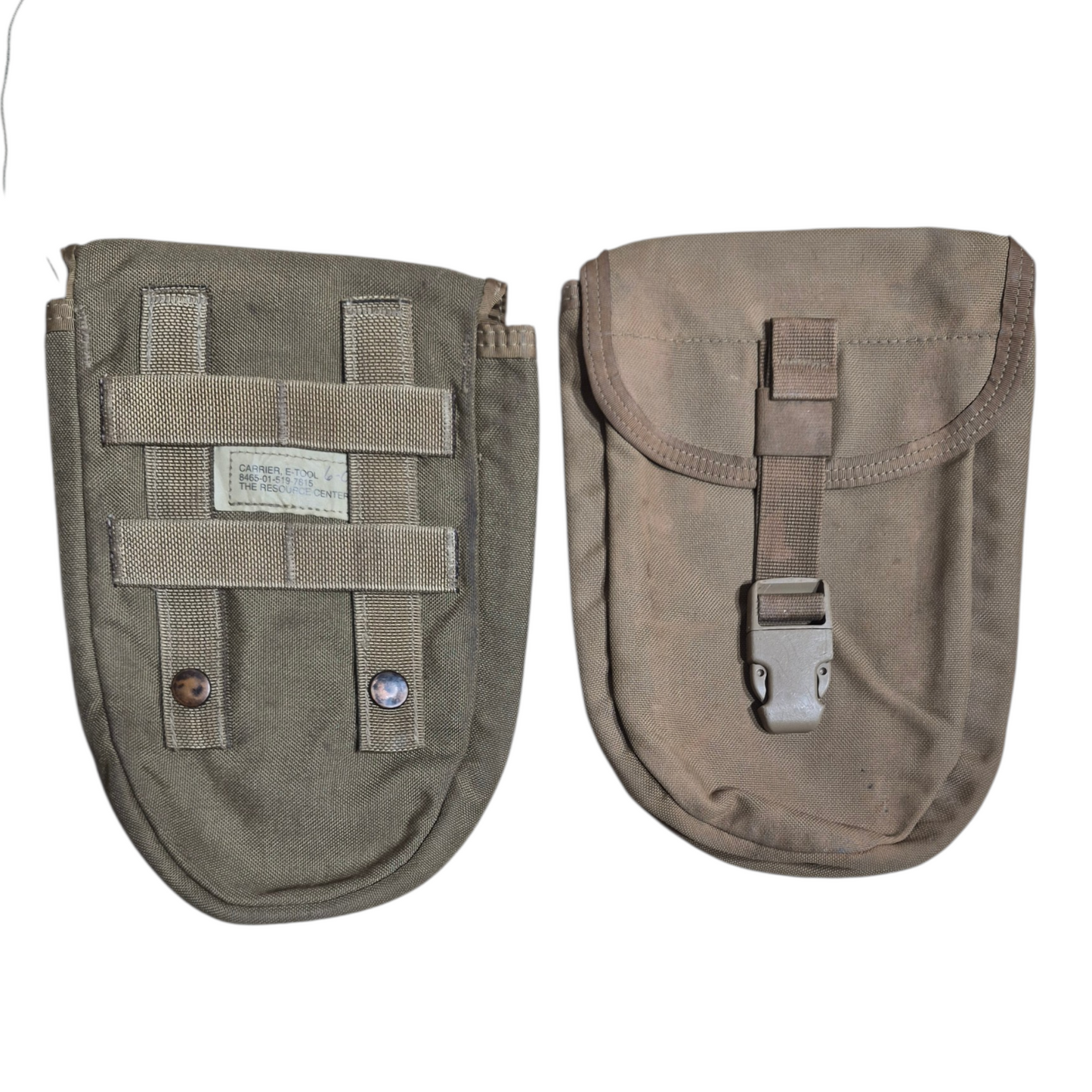 USMC Coyote Tan Entrenching Tool Carrier Pouch issued condition