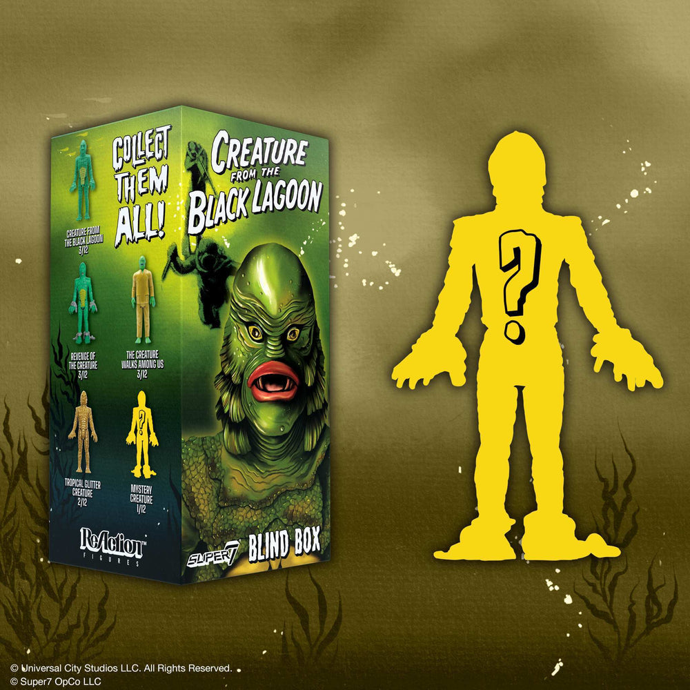 Super7 x UNIVERSAL MONSTERS - Creature from the Black Lagoon - Blind Box Flat