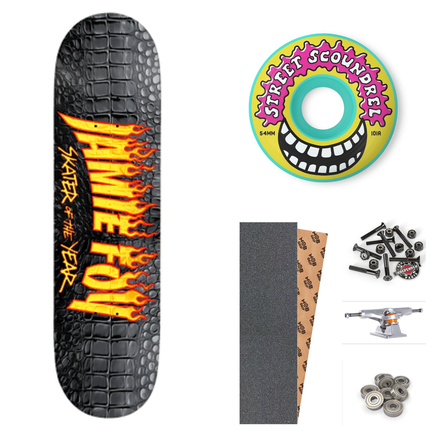 Deathwish Jamie FOY Skater of The Year 8.5" Complete Skateboard