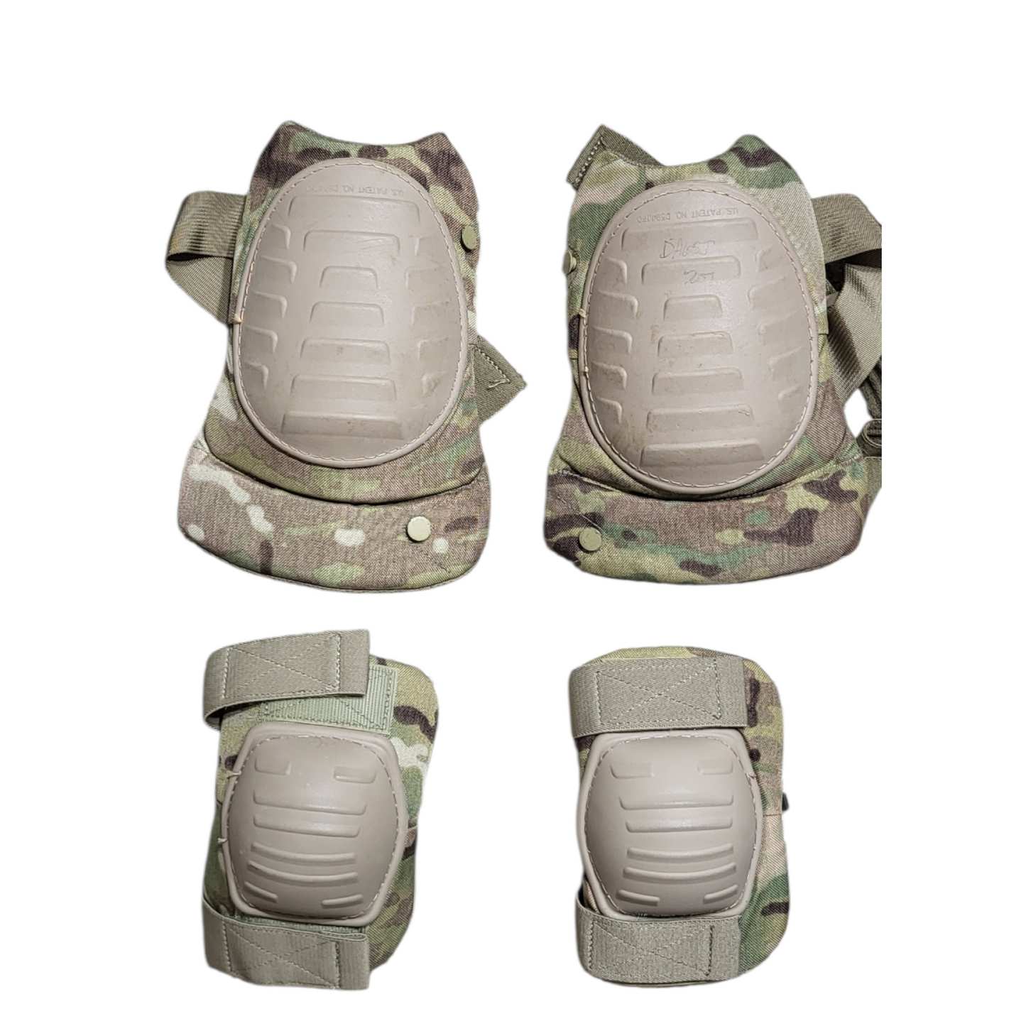 KNEE & ELBOW PAD SET Multicam OCP (KEPS), NSN 8465-01-599-7051 OR 8415-01-C14-1796, MULTICAM, ONE SIZE FITS ALL