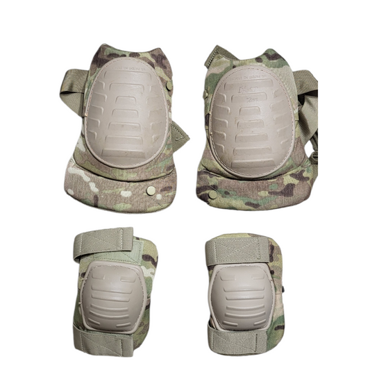 KNEE & ELBOW PAD SET Multicam OCP (KEPS), NSN 8465-01-599-7051 OR 8415-01-C14-1796, MULTICAM, ONE SIZE FITS ALL