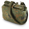 GERMAN FLECKTARN
GAS MASK BAG W/STRAP USED