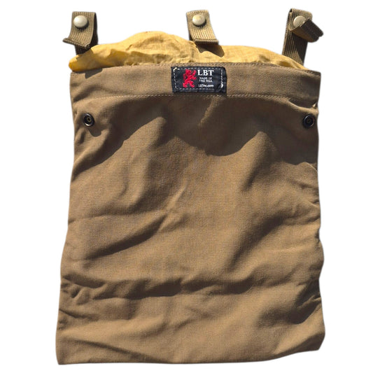 LBT USMC LBT-2616A Coyote Mag Dump Pouch Medium Roll-Up Issued condition