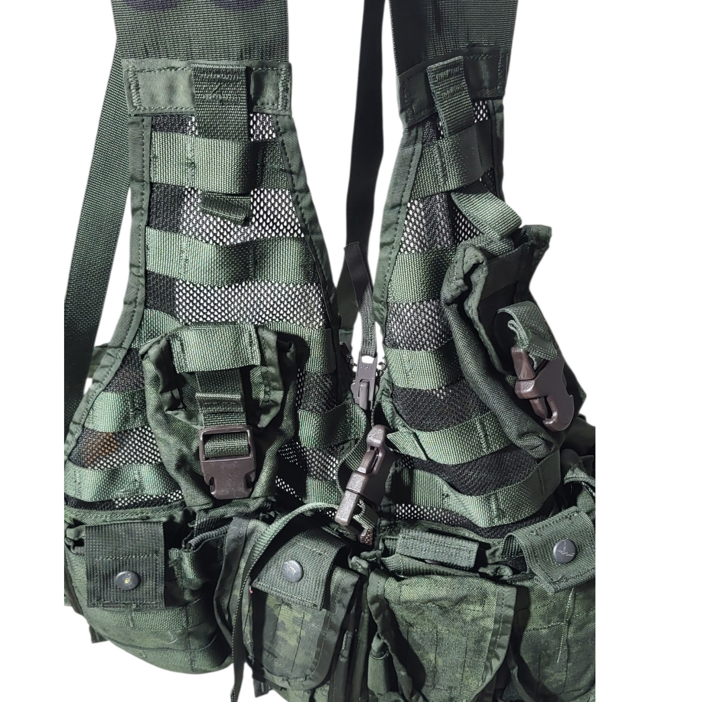 Forest Green dyed ACU Riflemen set 9 pouches