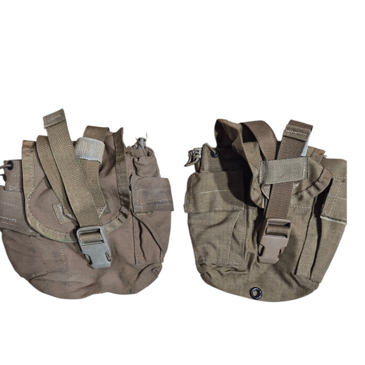 USMC Coyote Tan Canteen Pouch issued condition