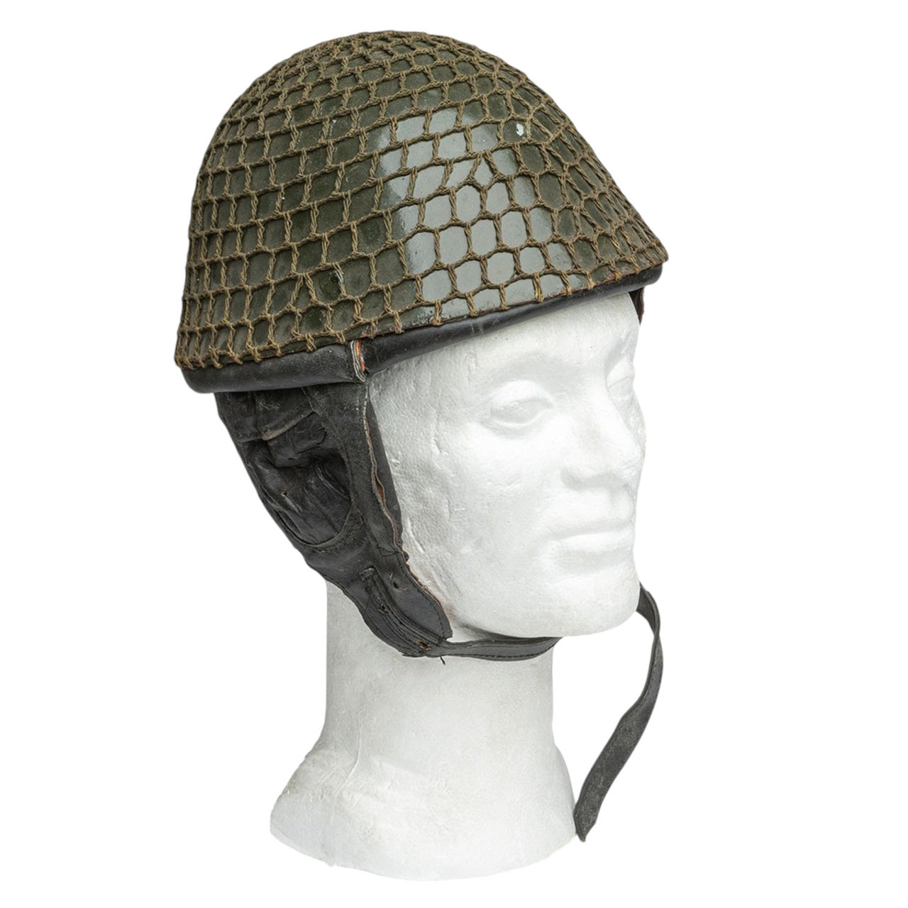 ROMANIAN OD M73
PARATROOPER HELMET USED