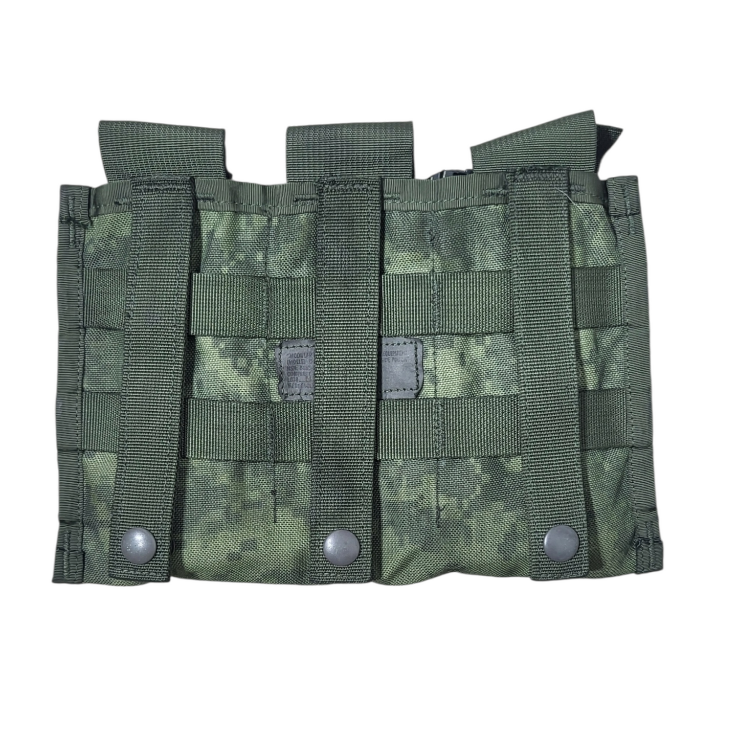 Forest Green dyed ACU Triple M4 Magazine Pouch USGI issued