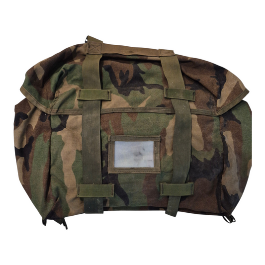 Woodland sleeping bag carriers issued condition