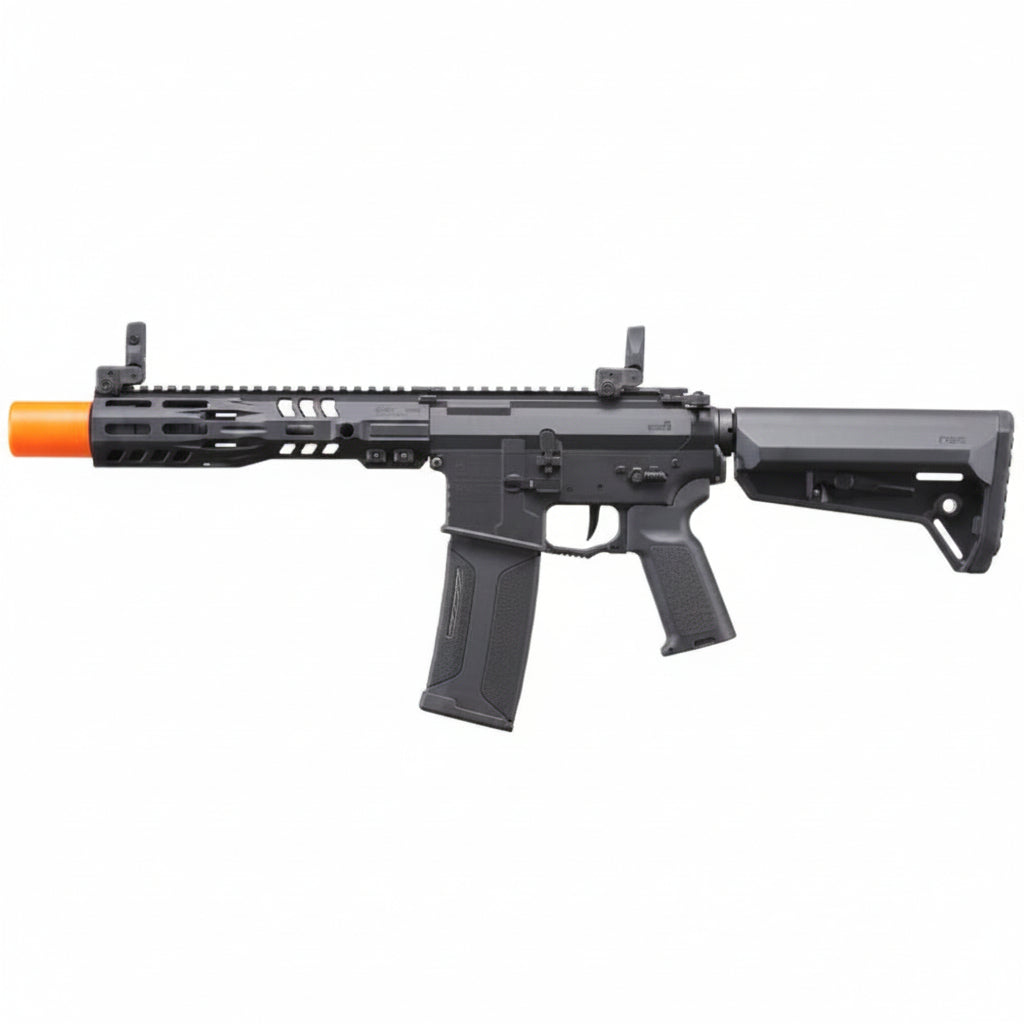 FURY28 Custom SLR SD - Lancer Tactical Gen 4 AEG w/ Aster II Bluetooth ETU - (Black) - 9" Brushless motor combo