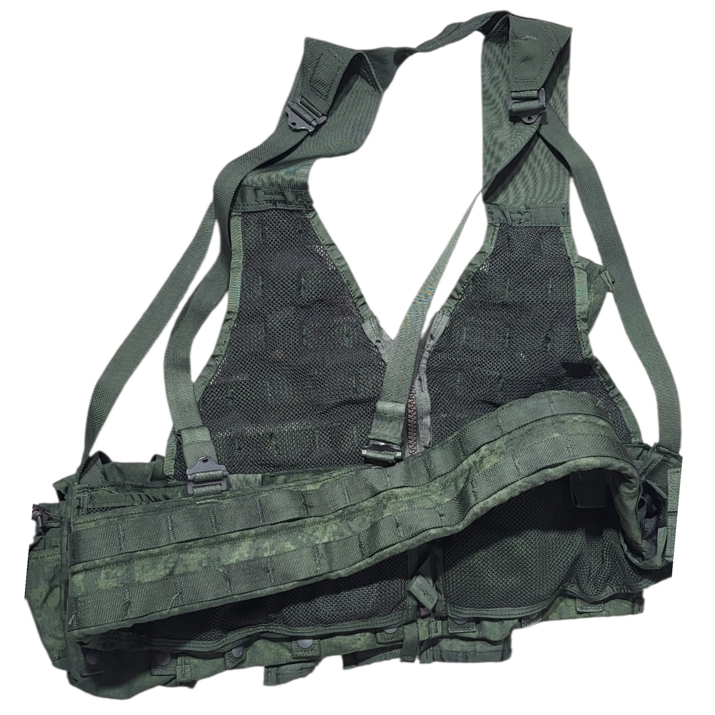 Forest Green dyed ACU Riflemen set 9 pouches