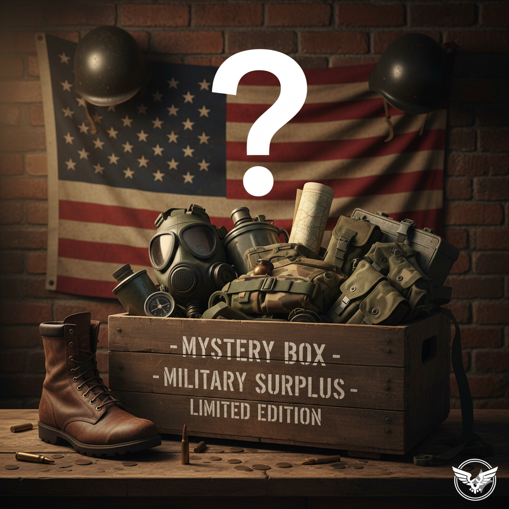MILITARY SURPLUS MYSTERY BOXES