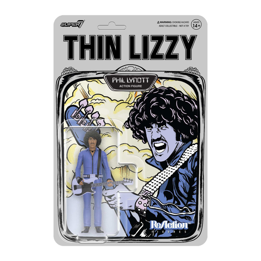 Super7 x Thin Lizzy Phil Lynott (Jailbreak) ReAction Figure