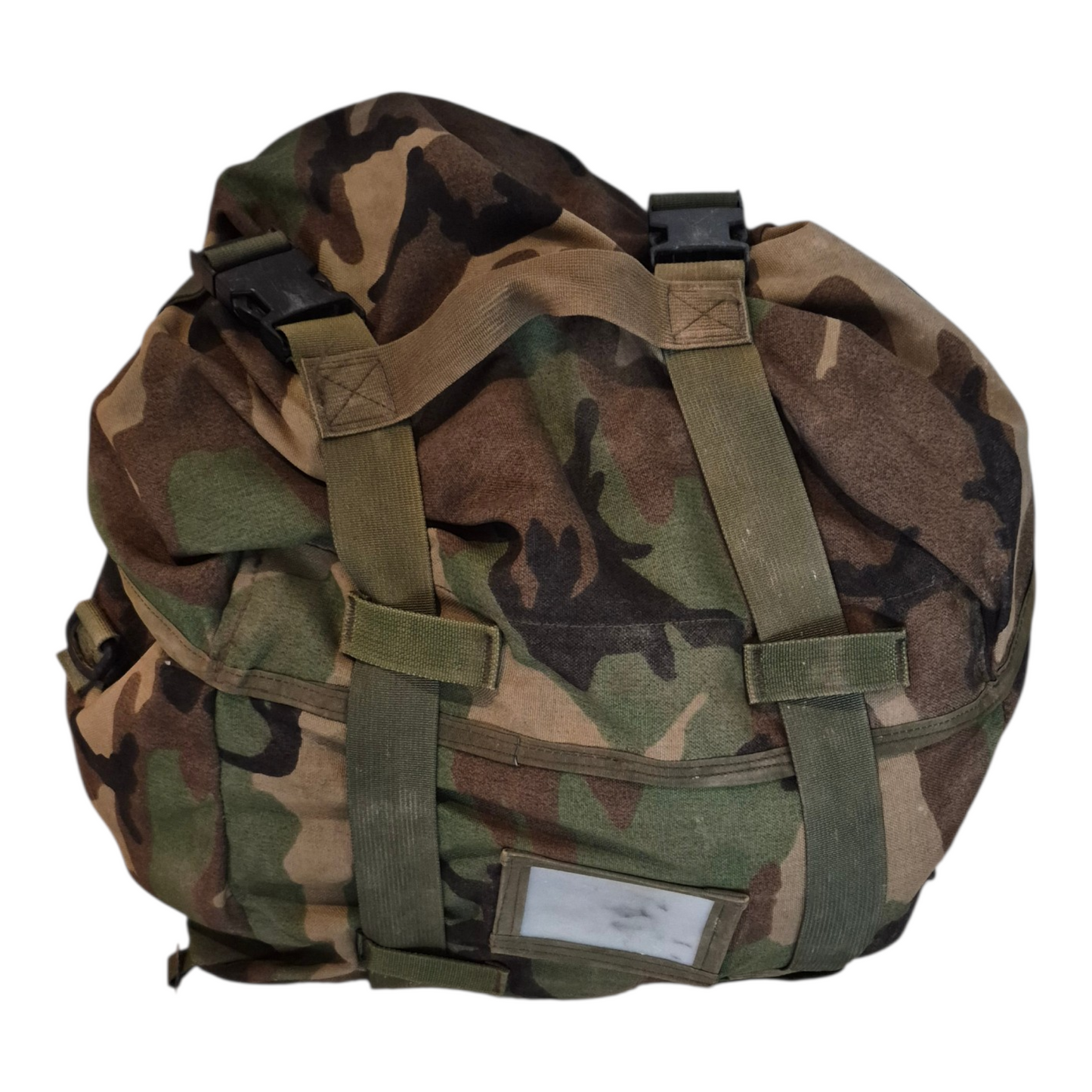 Woodland sleeping bag carriers issued condition