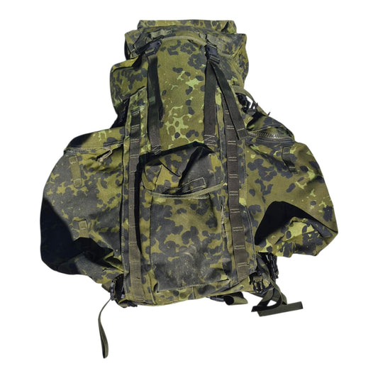 Danish Army Flecktarn 70L Ruckack Surplus M84 M96 Camo PLCE Backpack Combat Pack