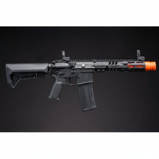 FURY28 Custom SLR SD - Lancer Tactical Gen 4 AEG w/ Aster II Bluetooth ETU - (Black) - 9" Brushless motor combo