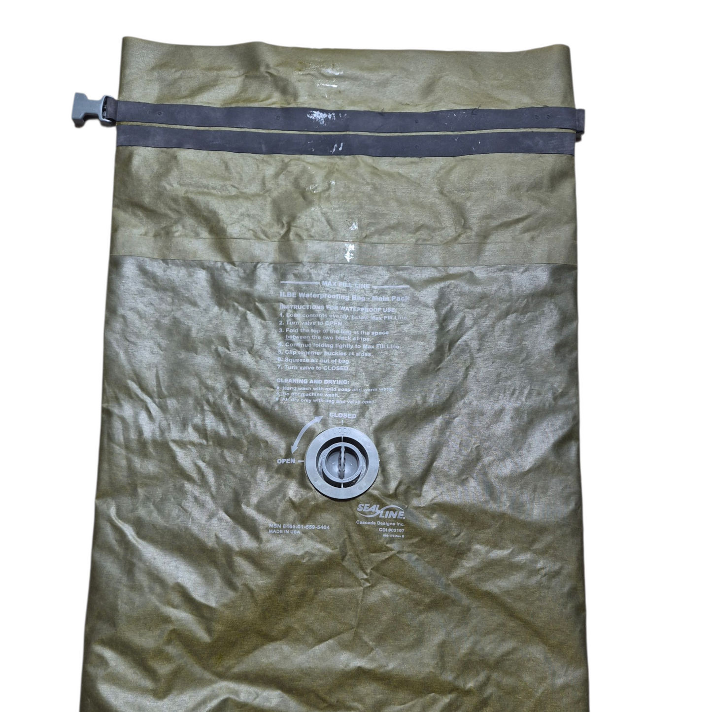 USMC ILBE Main Pack Waterproof Liner Bag Issued