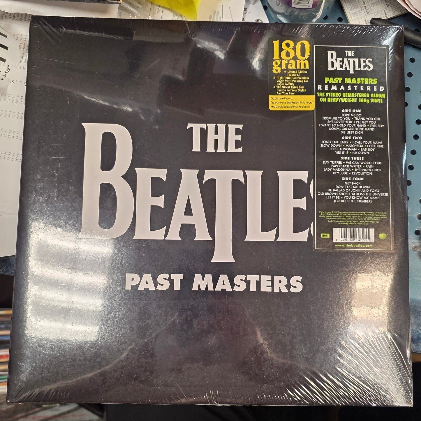 BEATLES – Past Masters [180G] 2x Vinyl LP Record