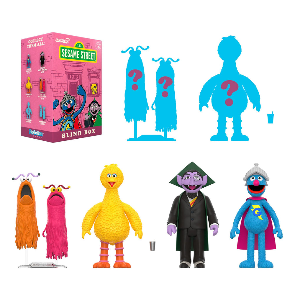 Super7 x Sesame Street - Wave 02 - Blind Box Flat