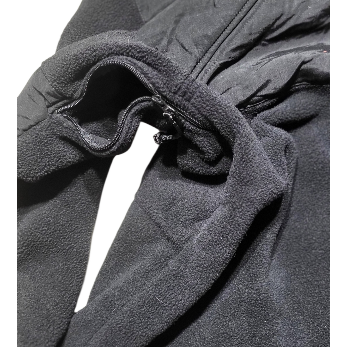US G.I. Black POLARTEC Full Zip Fleece Jacket XL issued