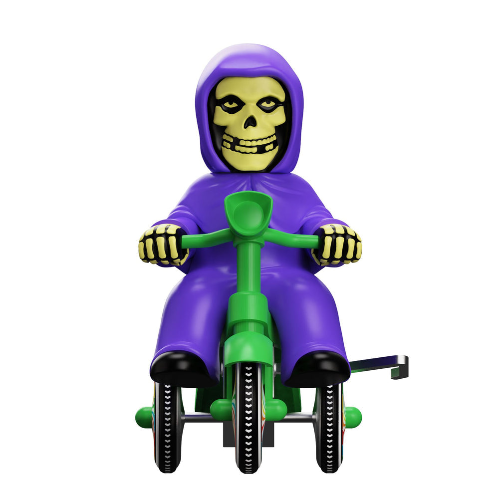 Super7 x MISFITS - Super Cycles - Fiend (Purple w/ Green Trike) Vinyl Toy
