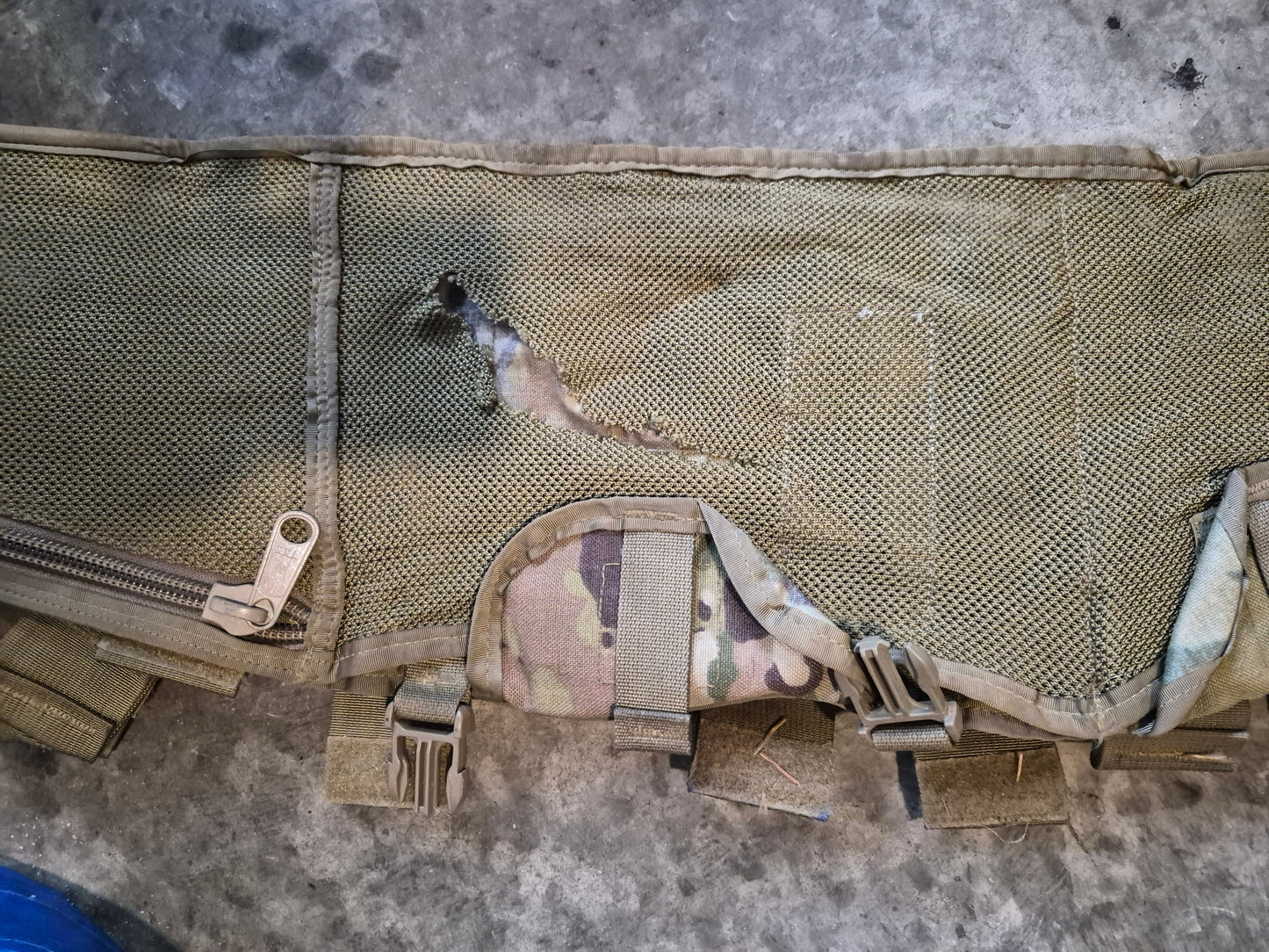USGI OCP SCORPION MULTICAM MOLLE TAP VEST TACTICAL ASSAULT PANEL NSN: 8465-01-641-8924 TAPS