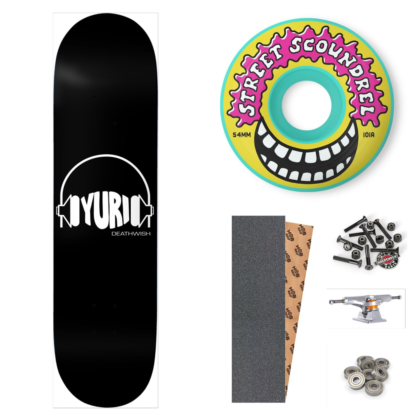 Deathwish Yuri Loud 8.475" Complete Skateboard