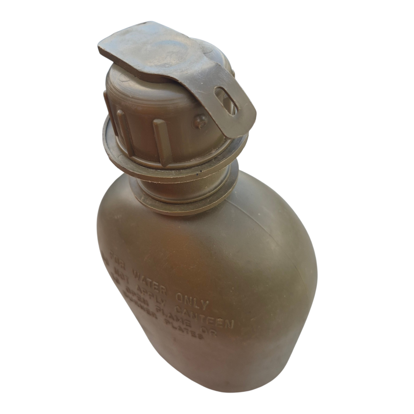 USGI OD 1QT CANTEEN USED with M81 NBC Cap