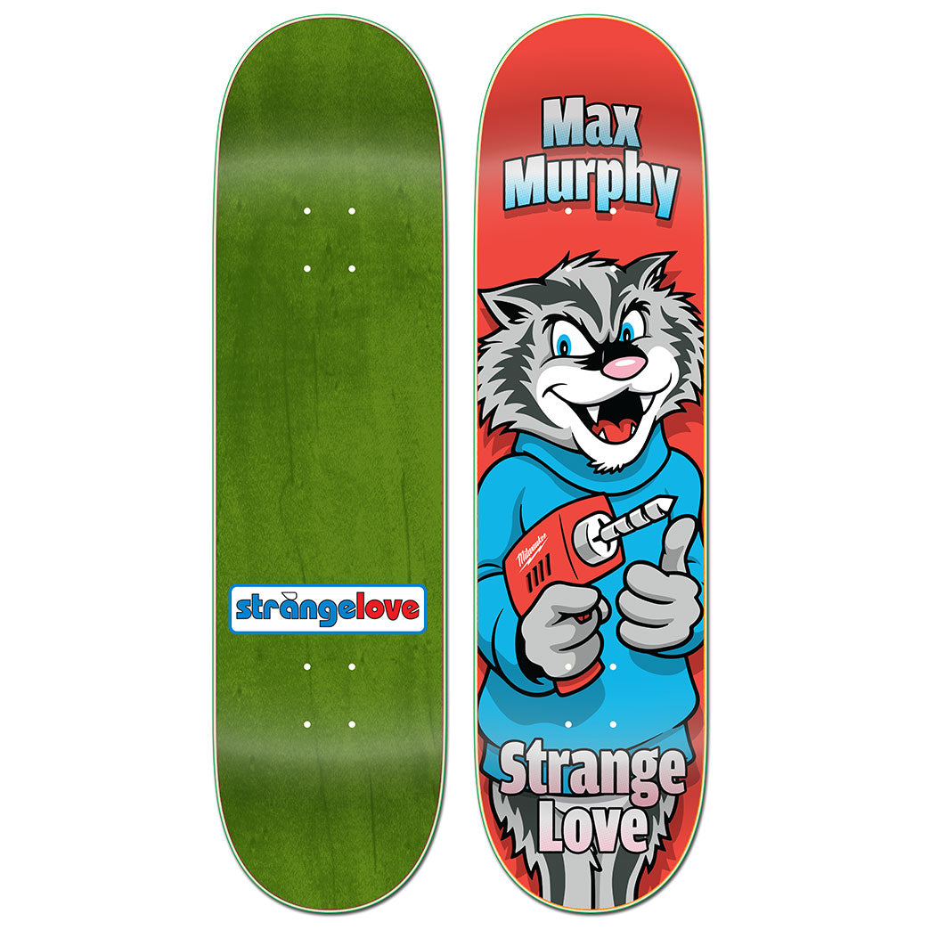 StrangeLove Max Murphy "Badger" 8.25" Skateboard Deck
