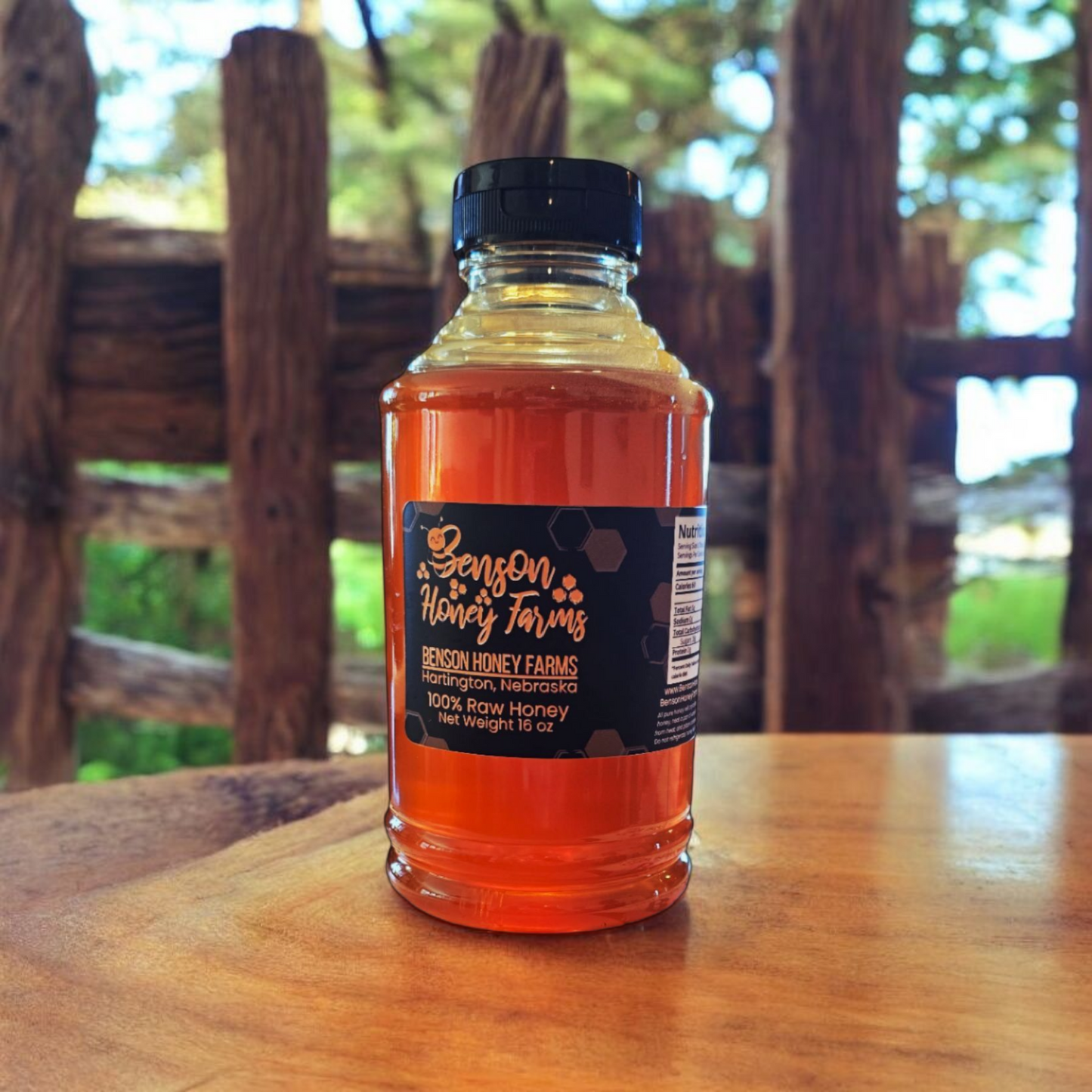 Pint Squeeze Bottle Clover Honey