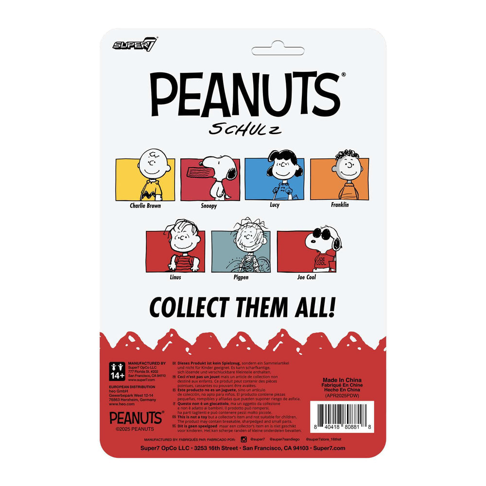Super7 x Peanuts - Linus - Wave 8 ReAction Figure