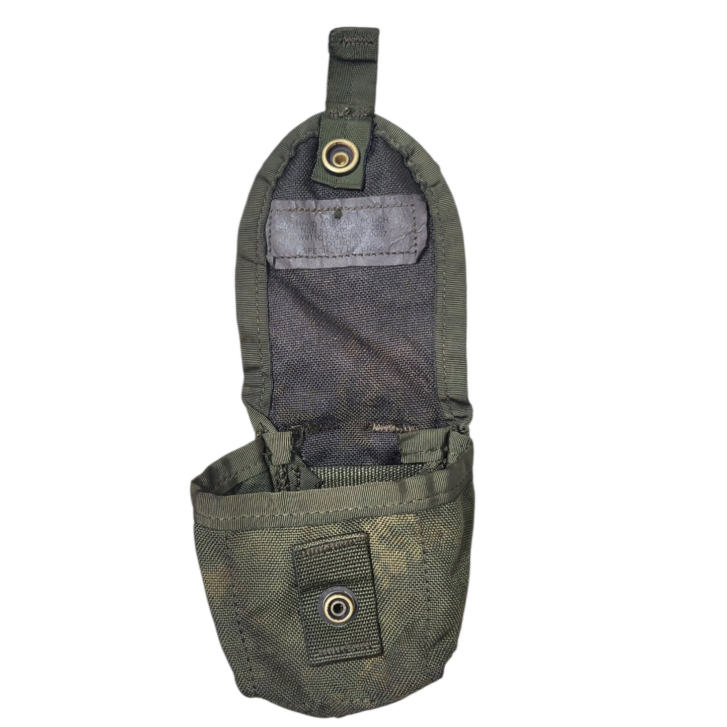 Coyote Brownish Dyed ACU Grenade pouch molle