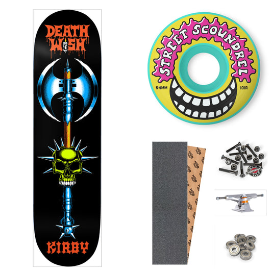 DEATHWISH KIRBY "FORGOTTEN RELICS" 8.475" COMPLETE SKATEBOARD