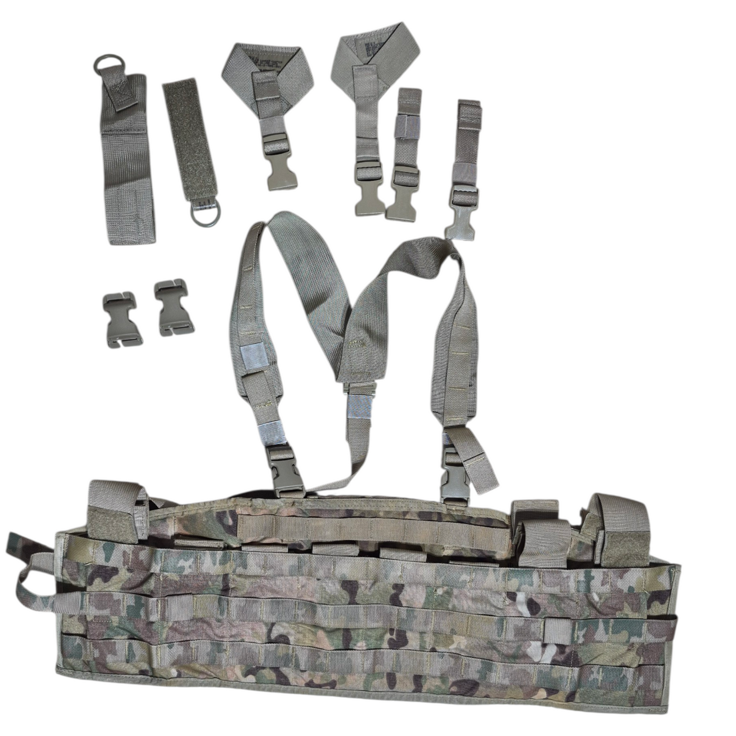 USGI OCP SCORPION MULTICAM MOLLE TAP VEST TACTICAL ASSAULT PANEL NSN: 8465-01-641-8924 TAPS