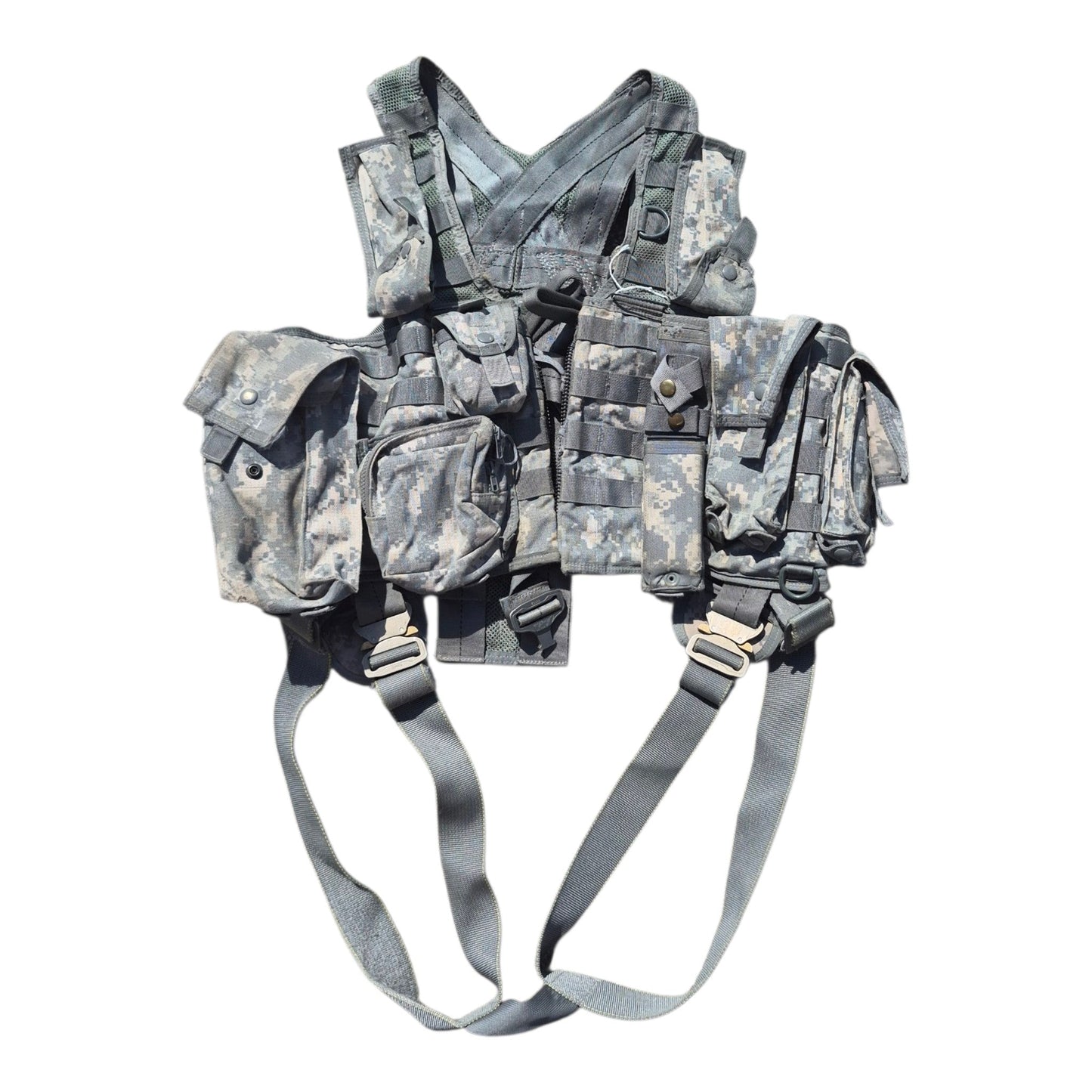 ACU Aircrew Survival Vest PSGC Air Warrior Harness Army UCP with Pouches