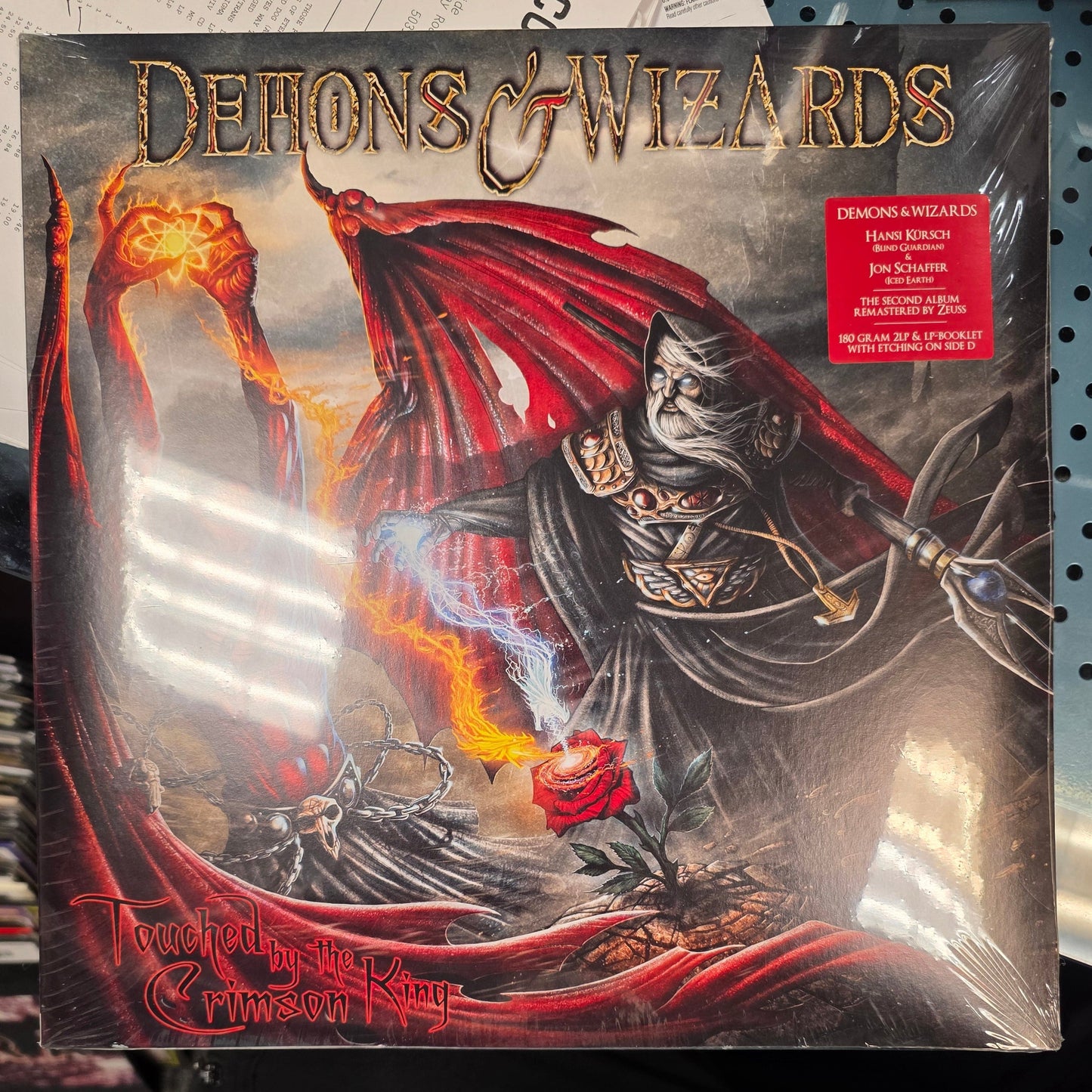 DEMONS & WIZARDS - Touched By The Crimson King [180G] 2x Vinyl LP Record + Booklet