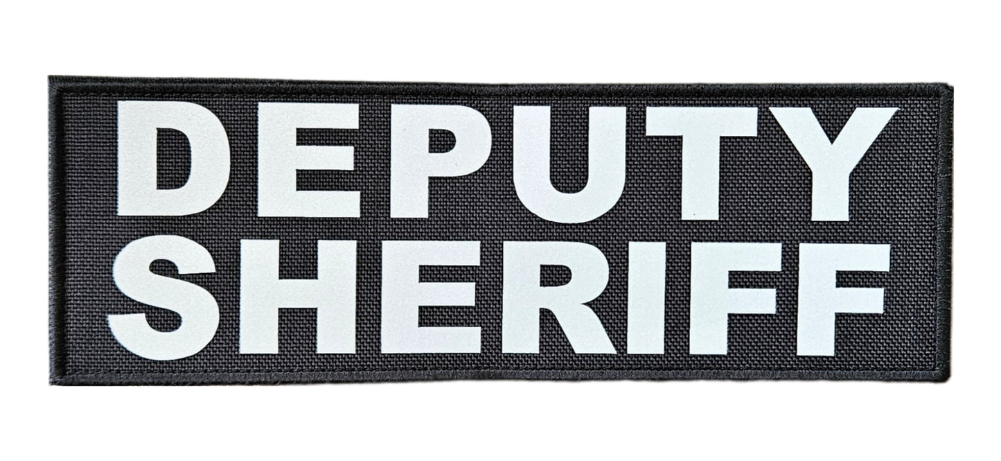 (3"×9") "DEPUTY SHERIFF" PATCH.