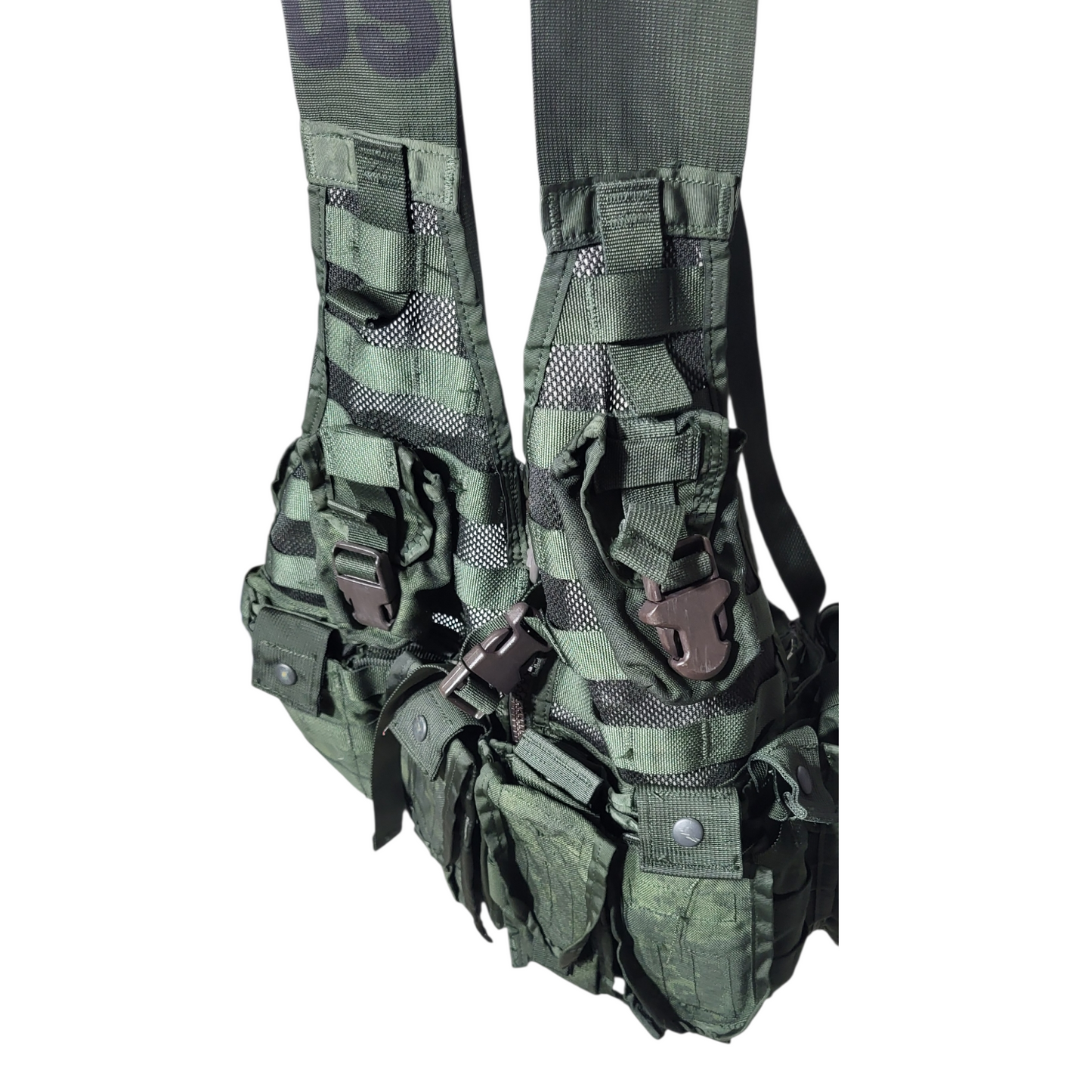 Forest Green dyed ACU Riflemen set 9 pouches