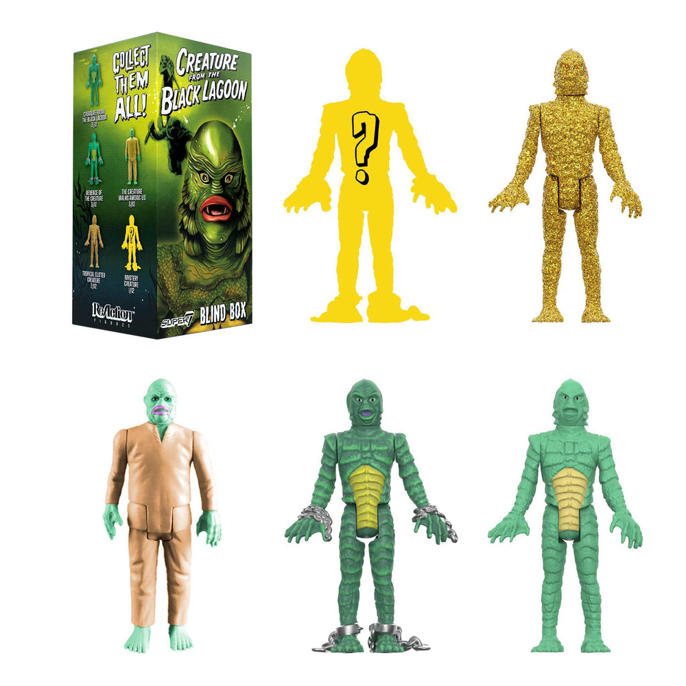 Super7 x UNIVERSAL MONSTERS - Creature from the Black Lagoon - Blind Box Flat