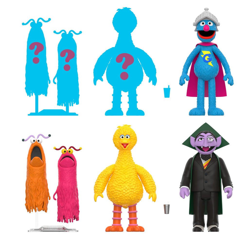 Super7 x Sesame Street - Wave 02 - Blind Box Flat