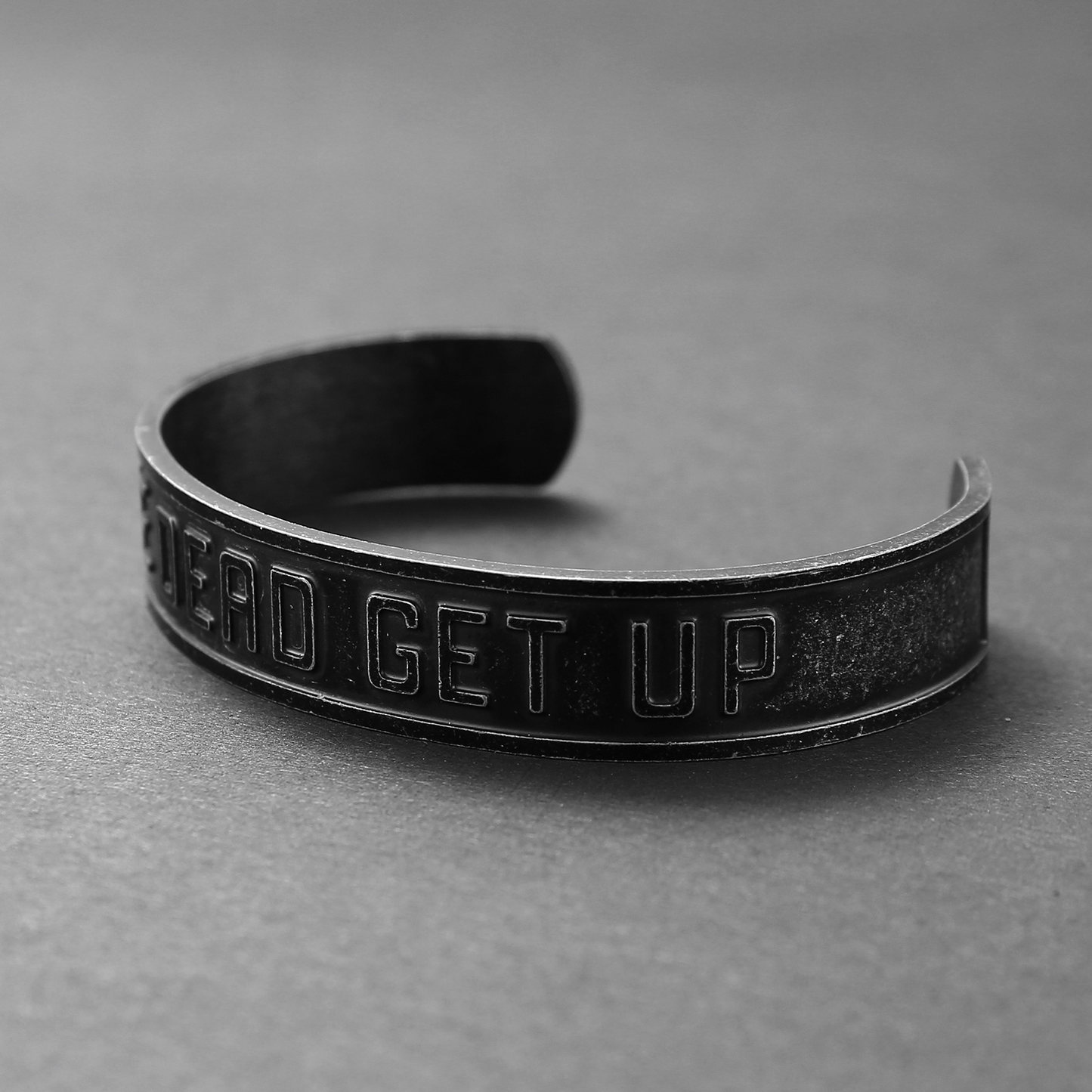 The Dead Get Up - Stainless Steel Cuff Braclet