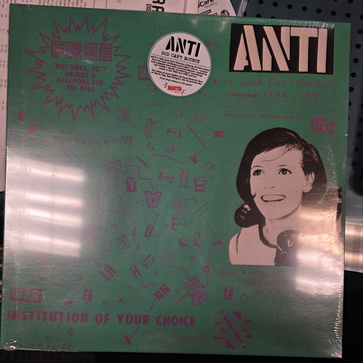 ANTI – God Can't Bounce Vinyl LP Record