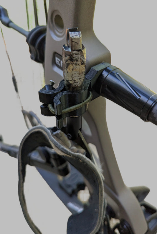 Archery Wrist Release Stabilizer Holster for Mobile / Saddle Hunting