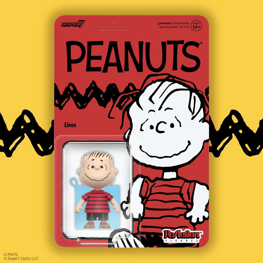 Super7 x Peanuts - Linus - Wave 8 ReAction Figure