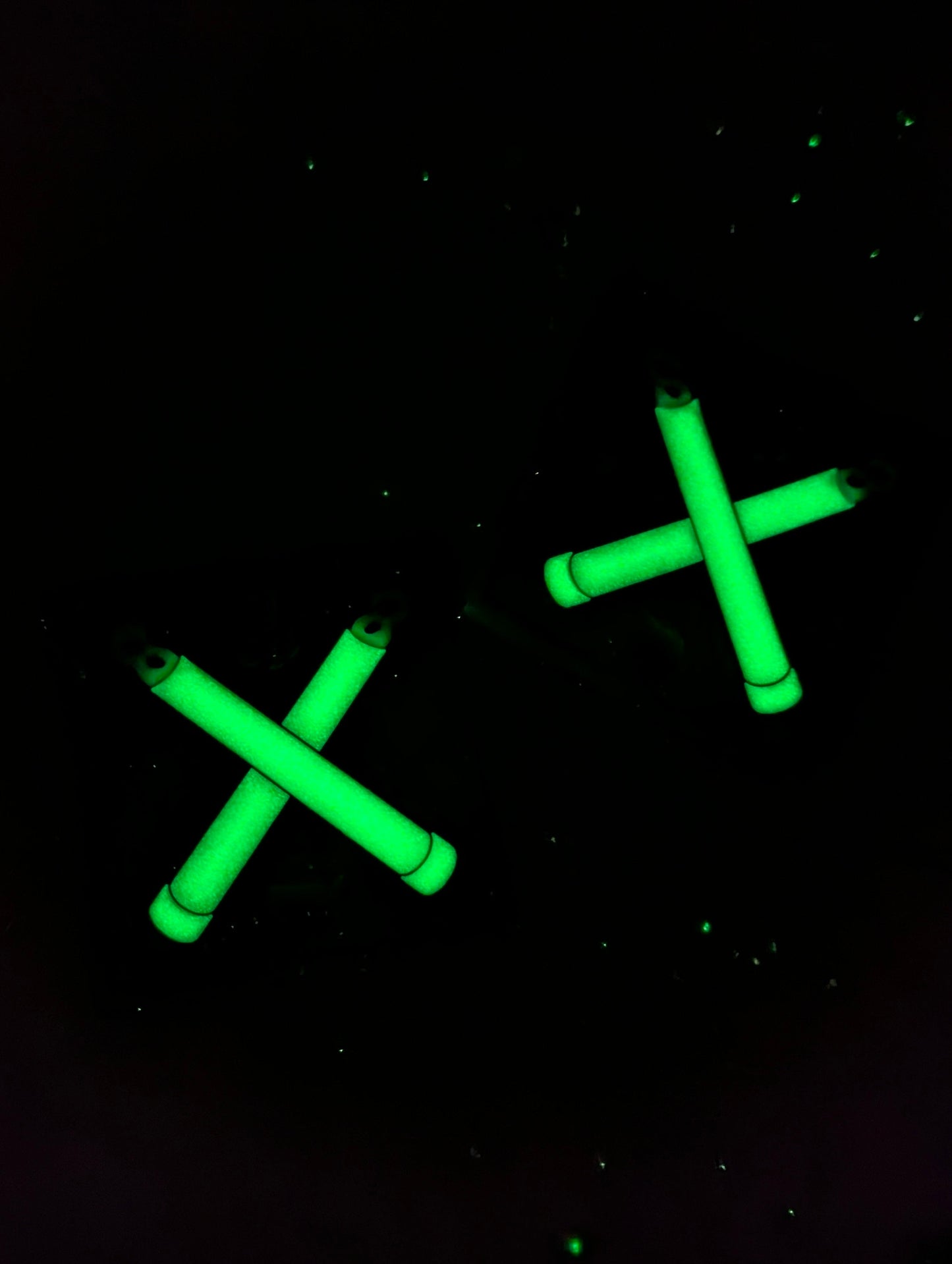 Glowsticks Morale Patch - Green - Glow in the Dark - 100% Made in the USA