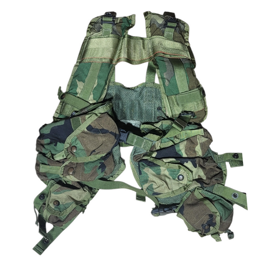 Woodland load bearing vest